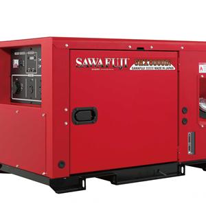 澤藤發電機柴油靜音數碼變頻SHX8000DI